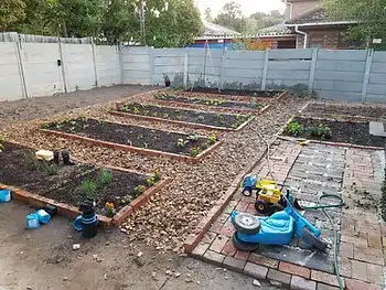 creating space to grow vegetables