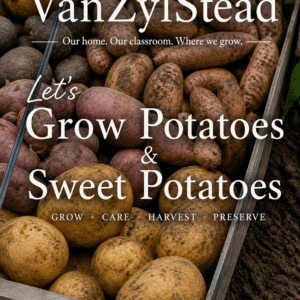 Let's grow potatoes and sweet potatoes